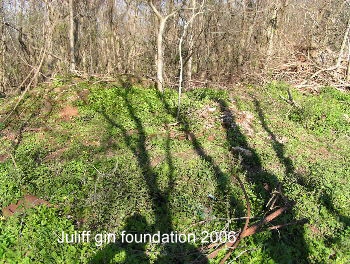 The gin was on Oyster Creek for shipping purposes.
